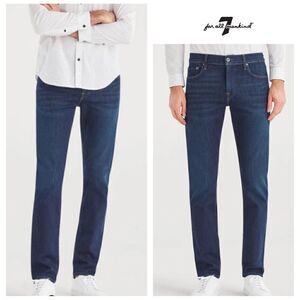 7 For All Mankind Luxe Sport Slimmy with Clean Pocket in Nonchalant